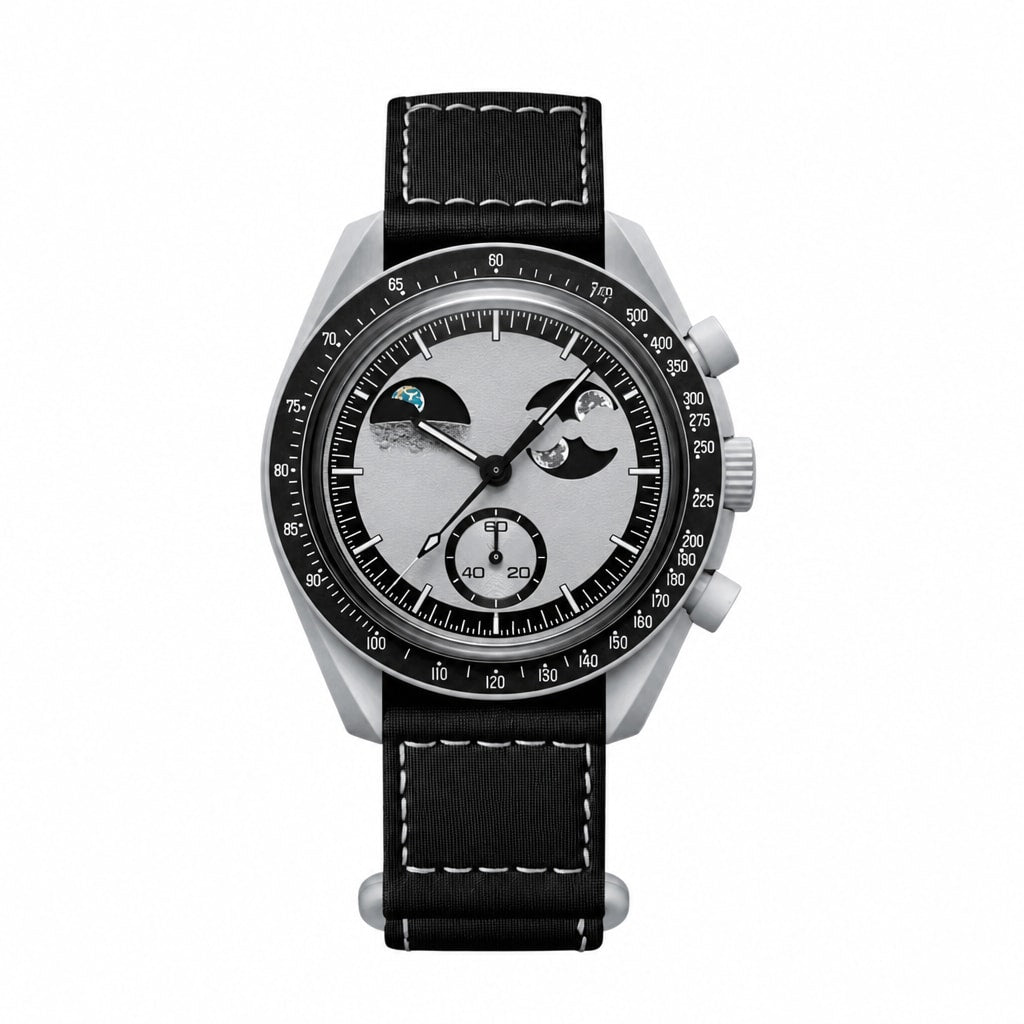 Dress Watch Black Steel
