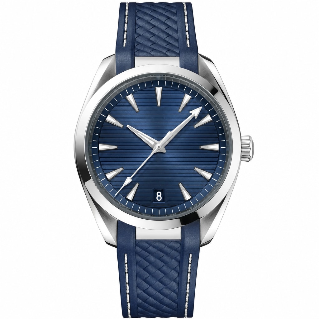 Sporty Casual Watch Blue Dial 41mm