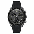 Racing Watch Black Rubber