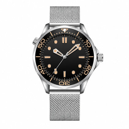 Dress Watch Black Steel